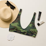 I'm's The Pink In This Camo World Recycled Padded Bikini Top