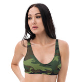 I'm's The Pink In This Camo World Recycled Padded Bikini Top