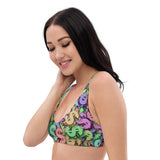 I'm's Color of Money Recycled Padded Bikini Top