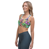 I'm's Color of Money Sports bra