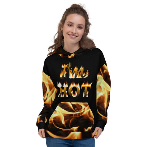 I'm's HOT Hoodie in Black