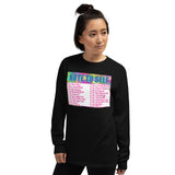 I'm's Note To Self Long Sleeve T-Shirt