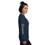 I'm's Curvy Queen Long Sleeve T-Shirt