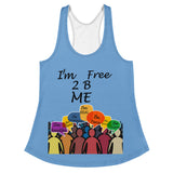 I'm's Free 2 B Me Women's Racerback Tank