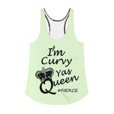 I'm's Curvy Yas Queen Women's Racerback Tank