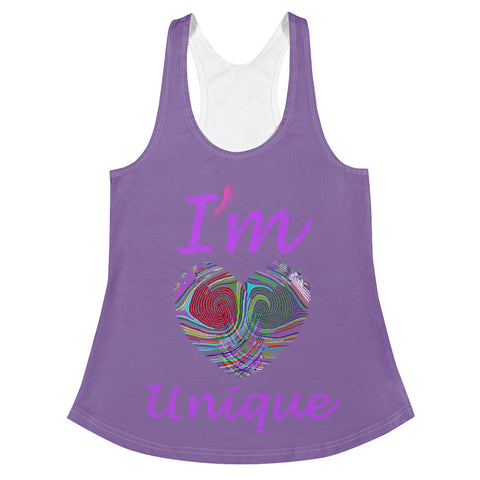 I'm's Unique Women's Racerback Tank