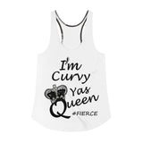 I'm's Curvy Yas Queen Women's Racerback Tank