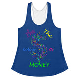 I'm's Color of Money Women's Racerback Tank