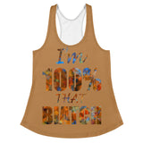 I'm's 100% That Biatch Women's Racerback Tank