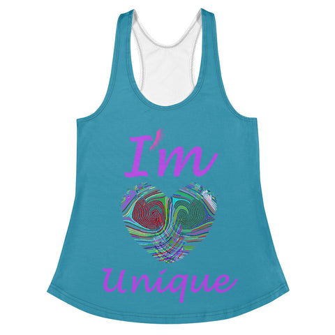 I'm's Unique Women's Racerback Tank