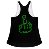 I'm's Me (The Finger) Women's Racerback Tank