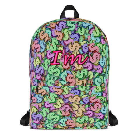 I'm's Color Of Money Backpack