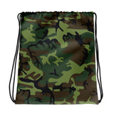 I'm's The Pink In This Camo World Drawstring bag