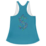 I'm's Color of Money Women's Racerback Tank