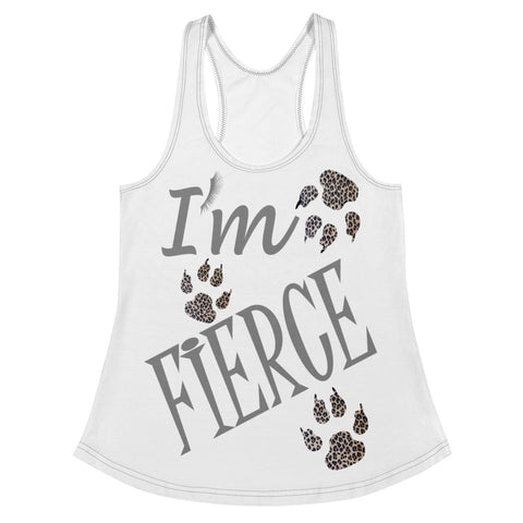 I'm's Fierce Women's Racerback Tank