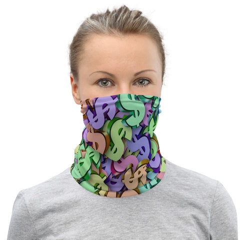 I'm's Color Of Money Neck Gaiter