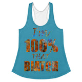 I'm's 100% That Biatch Women's Racerback Tank