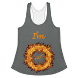 I'm's Sooo Hot Women's Racerback Tank