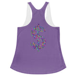 I'm's Color of Money Women's Racerback Tank