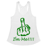 I'm's Me (The Finger) Women's Racerback Tank