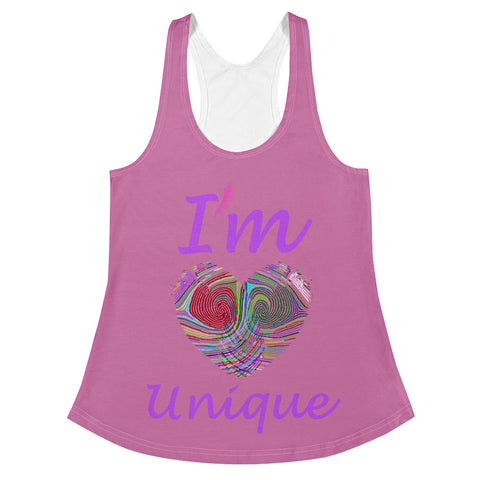 I'm's Unique Women's Racerback Tank