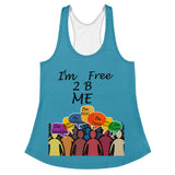 I'm's Free 2 B Me Women's Racerback Tank