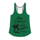 I'm's Curvy Yas Queen Women's Racerback Tank