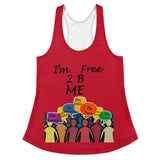 I'm's Free 2 B Me Women's Racerback Tank