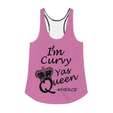 I'm's Curvy Yas Queen Women's Racerback Tank