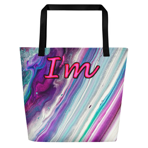 I'm's Thin So Is My Patience Beach Bag