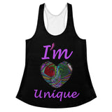 I'm's Unique Women's Racerback Tank