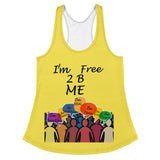 I'm's Free 2 B Me Women's Racerback Tank