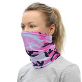 I'm's The Pink In This Camo World Neck Gaiter