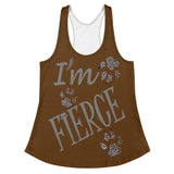 I'm's Fierce Women's Racerback Tank