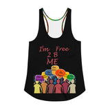 I'm's Free 2 B Me Women's Racerback Tank