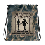 I'm's Wanted Thick or Thin Drawstring bag