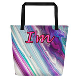 I'm's Thin So Is My Patience Beach Bag