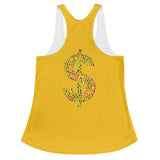 I'm's Color of Money Women's Racerback Tank