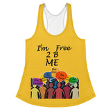 I'm's Free 2 B Me Women's Racerback Tank