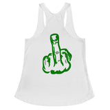 I'm's Me (The Finger) Women's Racerback Tank