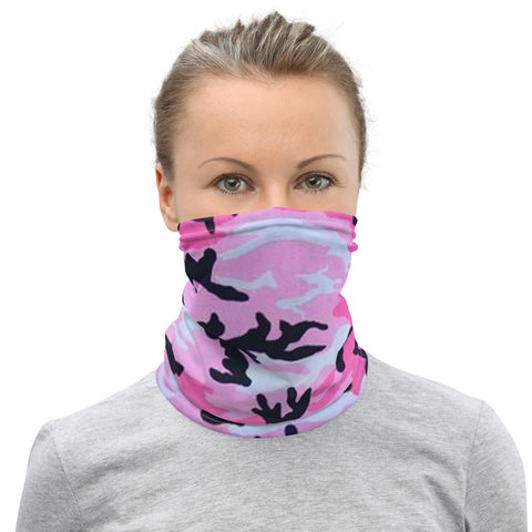 I'm's The Pink In This Camo World Neck Gaiter