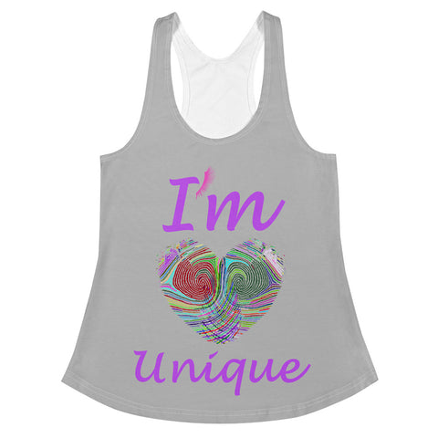 I'm's Unique Women's Racerback Tank