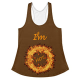 I'm's Sooo Hot Women's Racerback Tank