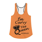 I'm's Curvy Yas Queen Women's Racerback Tank