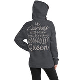 I'm's Curvy Queen Hooded Sweatshirts