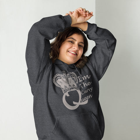 I'm's Curvy Queen Hooded Sweatshirts