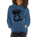 I'm's Curvy Queen Hooded Sweatshirts