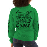 I'm's Curvy Queen Hooded Sweatshirts