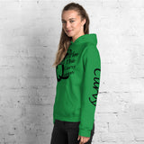 I'm's Curvy Queen Hooded Sweatshirts