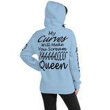 I'm's Curvy Queen Hooded Sweatshirts